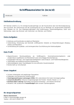Pdf für Schiffbaumeister/in (m/w/d)