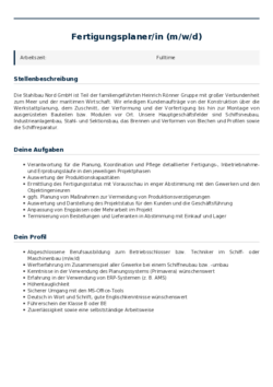 Pdf für Fertigungsplaner/in (m/w/d) 